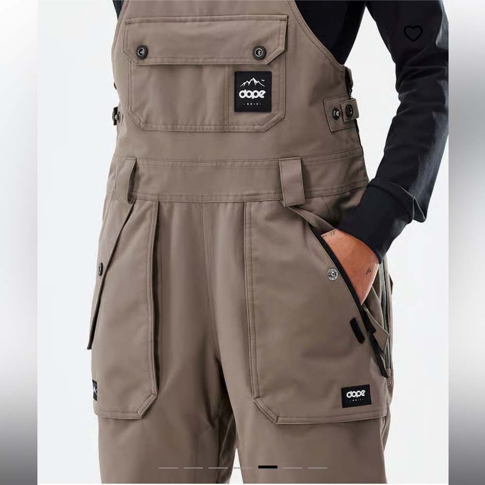 DOPE Notorious B.I.B W Snowboard Pants - Brown - Picture 6 of 6